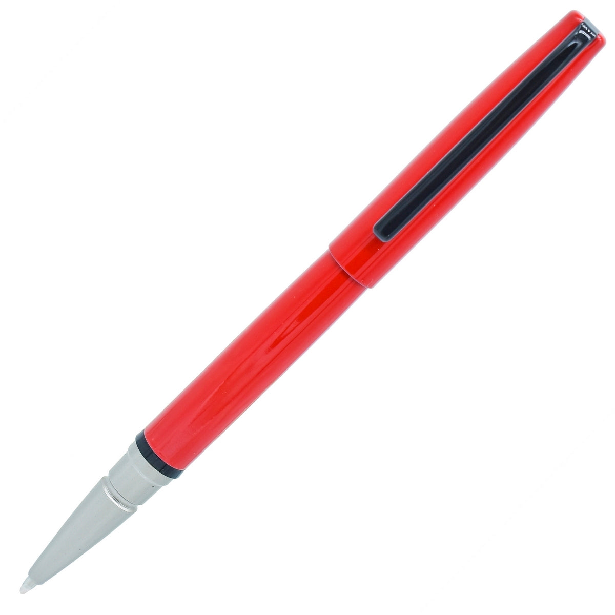 White, Black and Red Color Roller Ball Pen - For Office, College, Personal Use