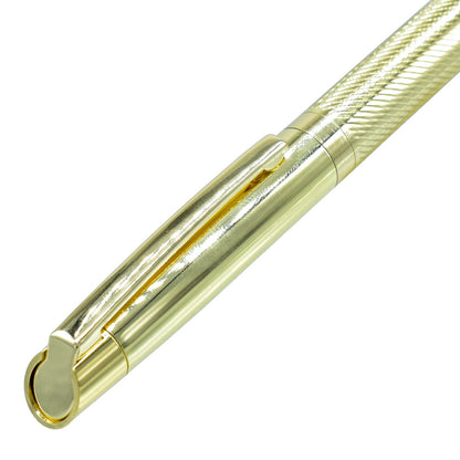 Gold Color Ball Pen in Golden Clip - For Office, College, Personal Use - Jodhpur