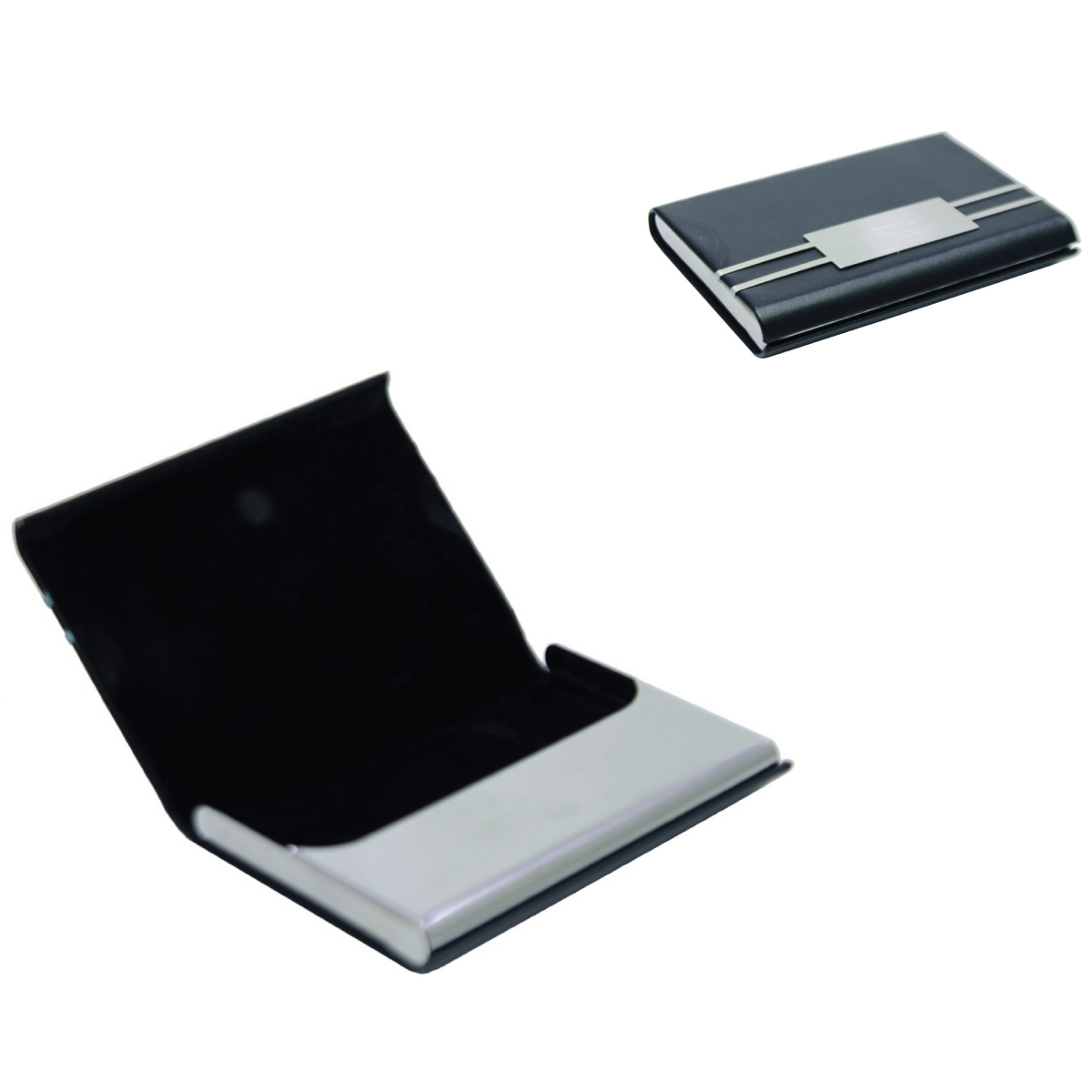 Black Magnetic Business Visiting Card Holder - For Corporate Gifting, Event Gifting, Freebies, Promotions JA (118) MCH18