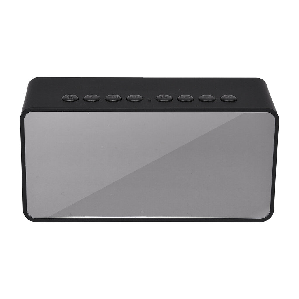 Personalized Bluetooth Speaker cum Mirror Alarm Clock - For Office Use, Personal Use, or Corporate Gifting - LO-GS11