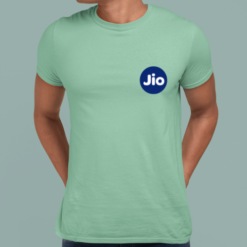 Personalized Mint Green Round Neck Promotional T-Shirt for Corporate Gifting, Office Sports, Events, Festivals