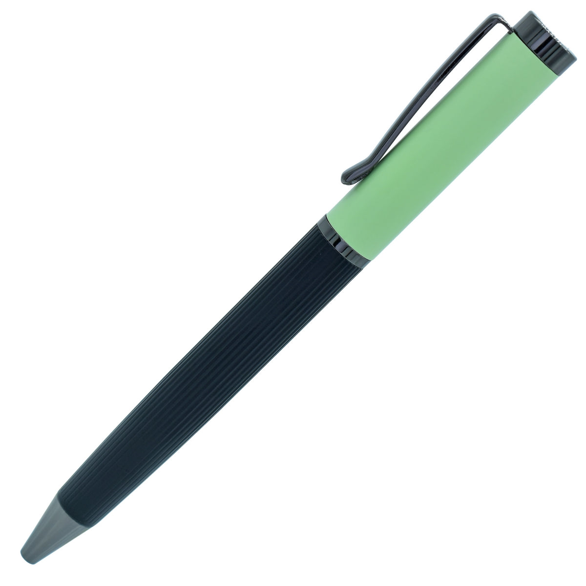 Black & Light Green Color Ball Pen - For Office, College, Personal Use, Corporate Gifting, Return Gift - Jalandar