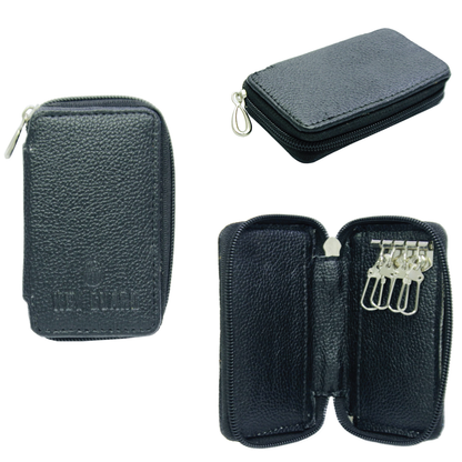 Black 4 Inch Key Holder Guard Case - For Office Use, Personal Use, Corporate Gifting, Return Gift -JAKGBK002