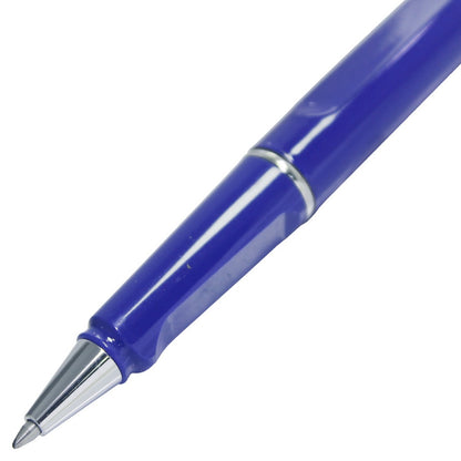 Full Blue Color Roller Ball Pen - For Office, College, Personal Use