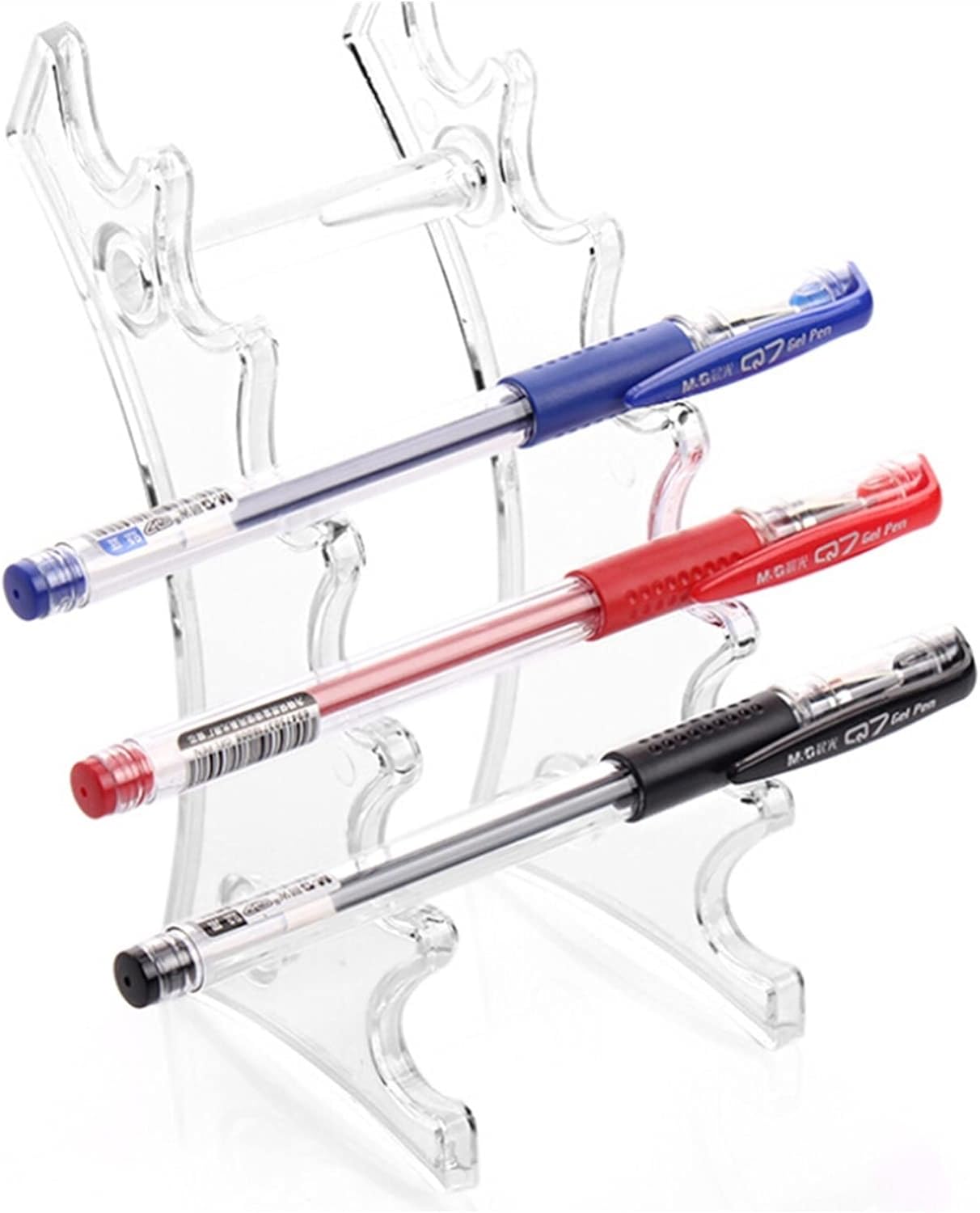 Folding Acrylic Pen Display Stand - For College, Shops, Office Use, Corporate Gifting, Promotions JAAPS3