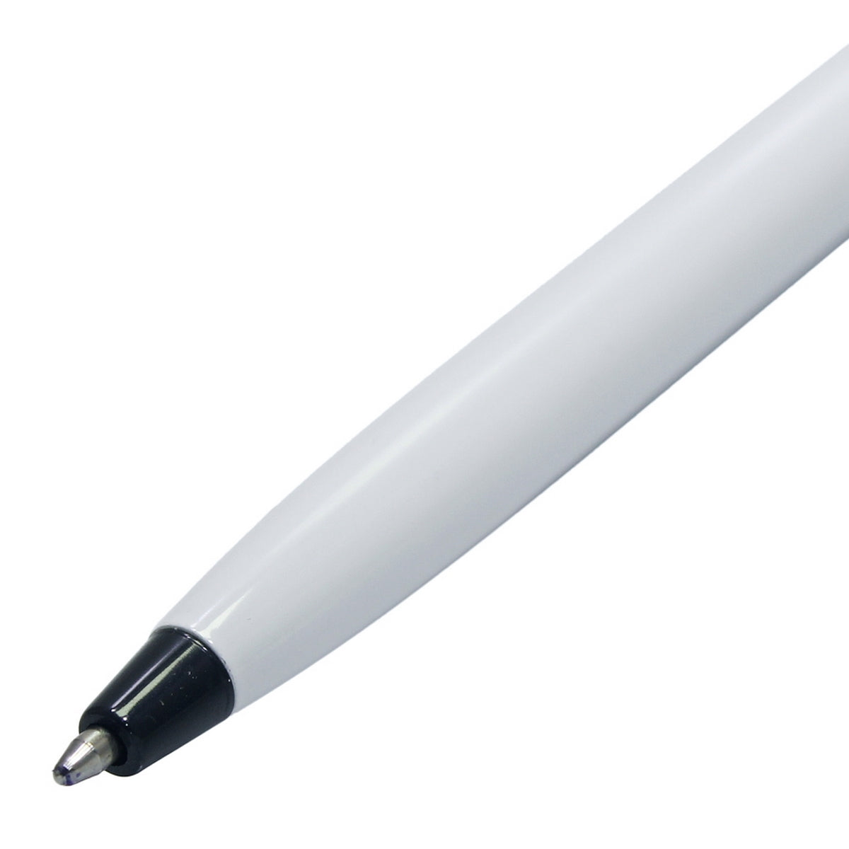 White & Black Ball Pen - For Office, College, Personal Use - Jharkhand