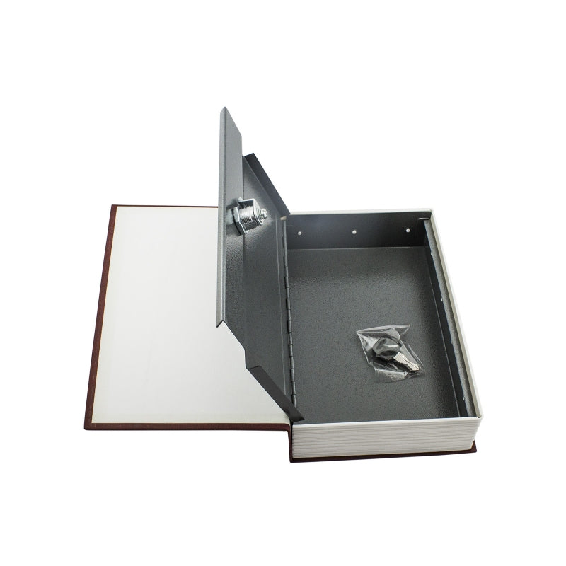 Book Safe Locker - Size: 240x155x55mm - For Hiding Cash, Credit Cards, Important Documents, Jewelry - Use as Return Gift, Corporate Gifting, Home Use - JA-KBS802