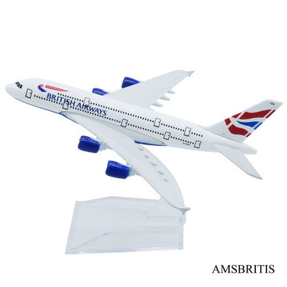 Aircraft Model Small British Airways - For Office Use, Personal Use, or Corporate Gifting