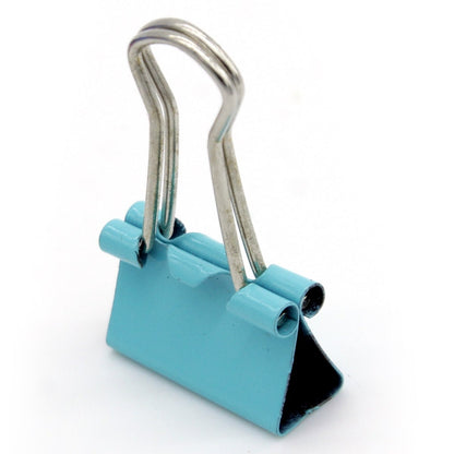 Set of 60 Pcs Binder Clips Assorted Colors 15mm - For Shops, Schools, Corporates, Office Use JABCC15MM