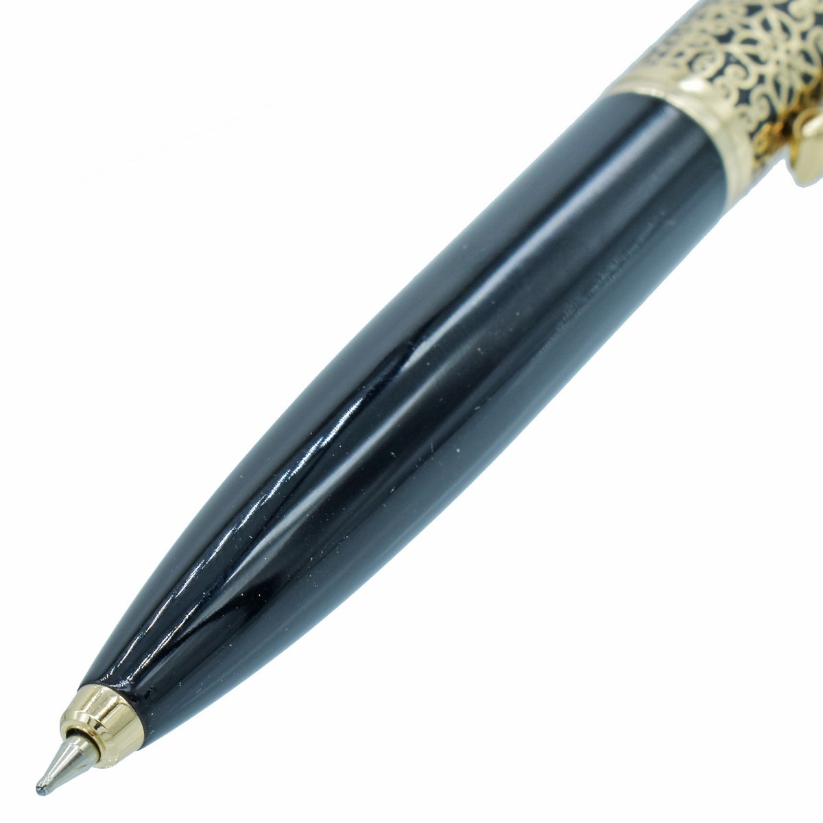 Black Color Ball Pen with Mini Cobalt Antic - For Office, College, Personal Use - Bhilai