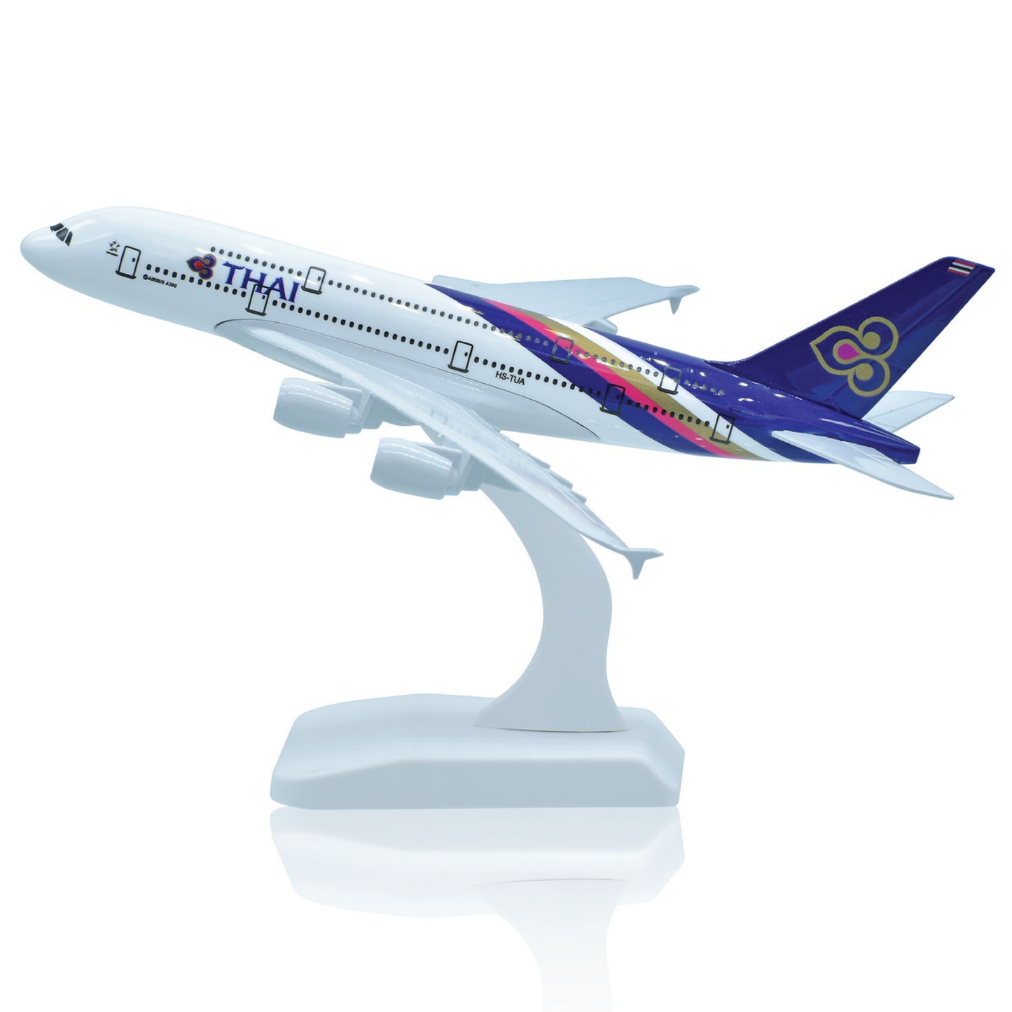 Aircraft Model Big Thai Airways - For Office Use, Personal Use, or Corporate Gifting JA