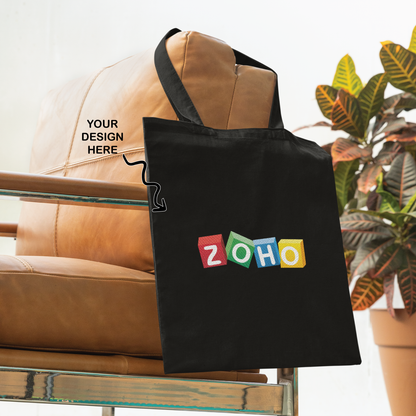 Personalized Promotional Tote Bag - 12 Inch * 14 Inch Size - For Corporate Gifting, Event or Exhibition Freebies, Promotions