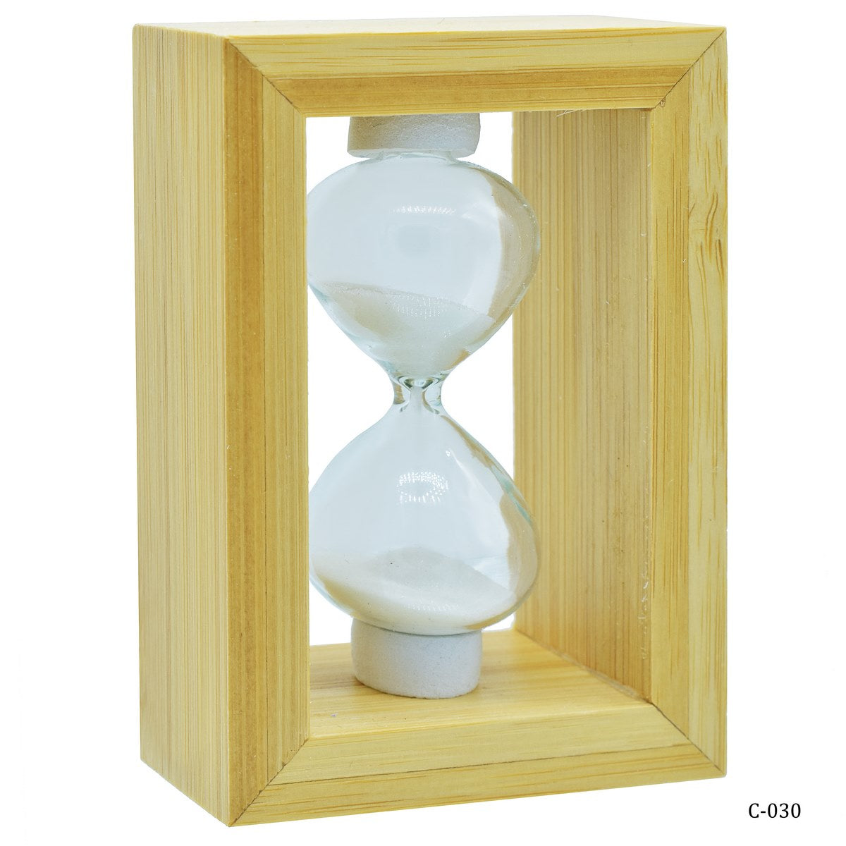 Sand Timer Wooden Small 3.4*2.3inch - For Corporate Gifting, Events Promotional Freebie JAC-030