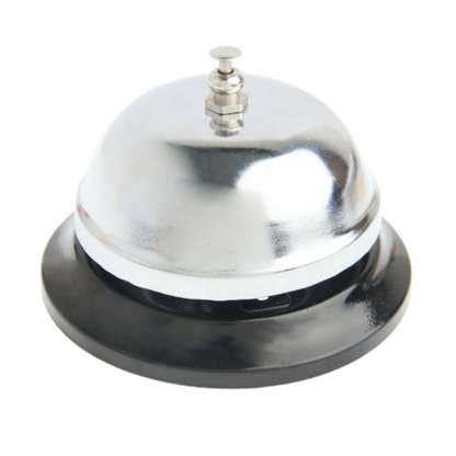Round Office Call Bell - For Shops, Office Use, Corporate Gifting JAQJ125