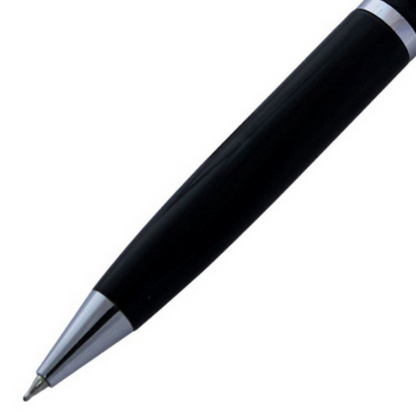 Professional Black Metal Ball Pen - For Office, College, Personal Use - Surat