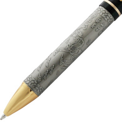 Antique Blue Ink Smooth Writing Metal Ball Pen - For Office, College, Personal Use, Corporate Gifting, Return Gift - Hyderabad-JA507BP