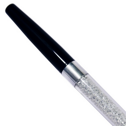 Black Crystal Ball Point Pen - For Office, College, Personal Use - Secunderabad