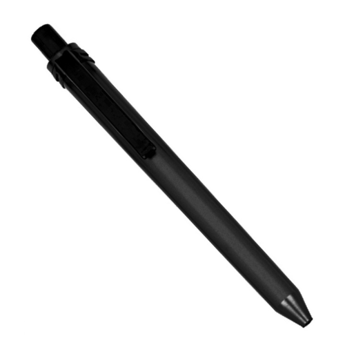 Full Black Press Ball Pen - For Office, College, Personal Use - Jammu