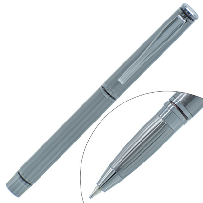 Executive Metal Ball Pen Grey Color - For Office, College, Personal Use - Bangalore