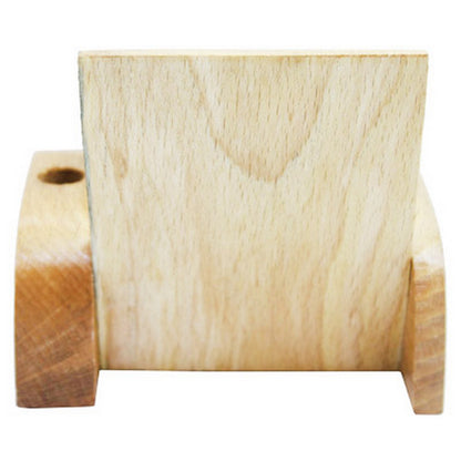 Wooden Mobile Phone cum Pen Holder Stand - For Personal, Corporate Gifting, Return Gift, Event Gifting, Promotional Freebies JADW1059WW