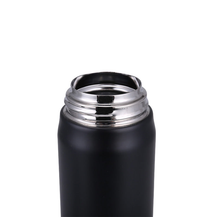 Personalized Engraved BPA Free Black Steel Vacuum Flask - 500ml - For Return Gift, Corporate Gifting, Office or Personal Use