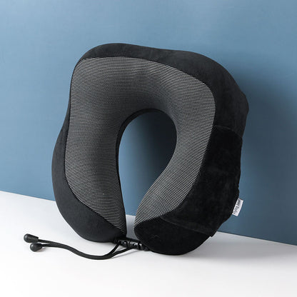 Premium Memory Foam Travel Neck Pillow - For Travelers and Travel Company Gifts, Corporate Gifting