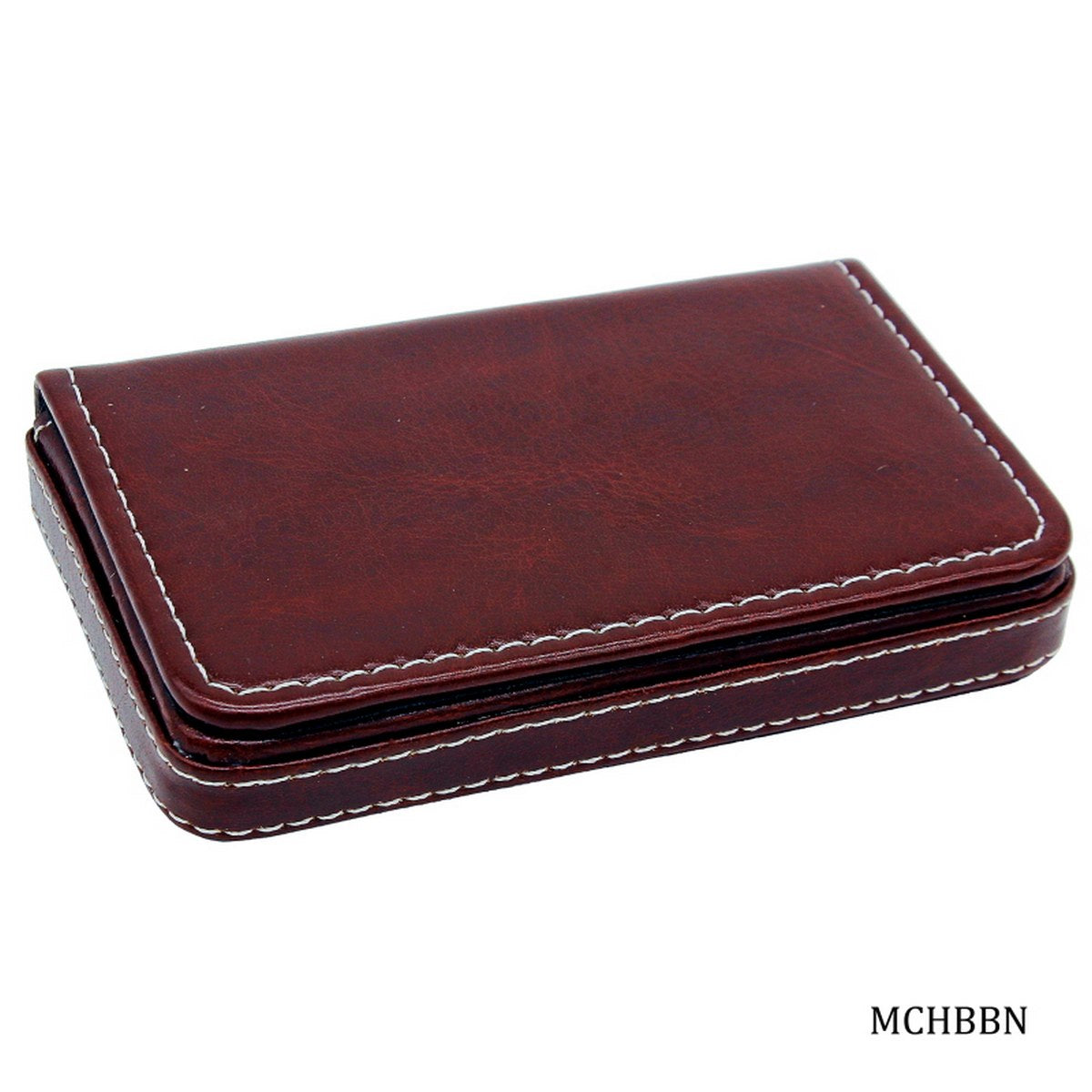 Leather Brown Business Card Holder - For Corporate Gifting, Event Gifting, Freebies, Promotions JAMCHBBN