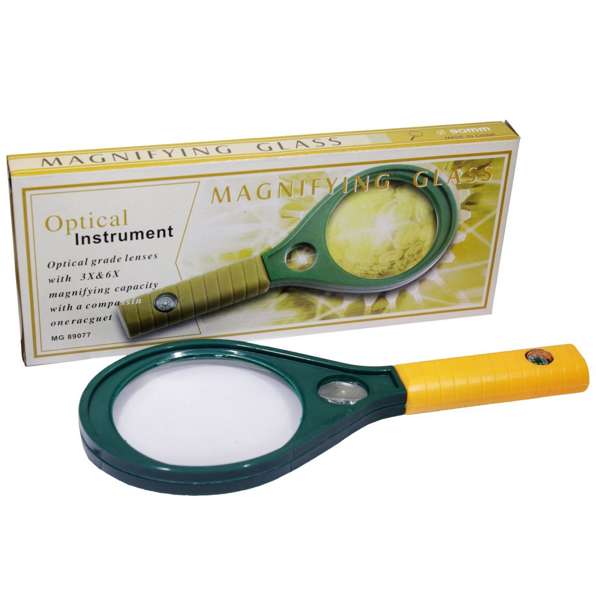 Magnifying Glass 75mm - For Office Use, Students, Professionals, Personal Use, Corporate Gifting, Return Gift JAMG89076