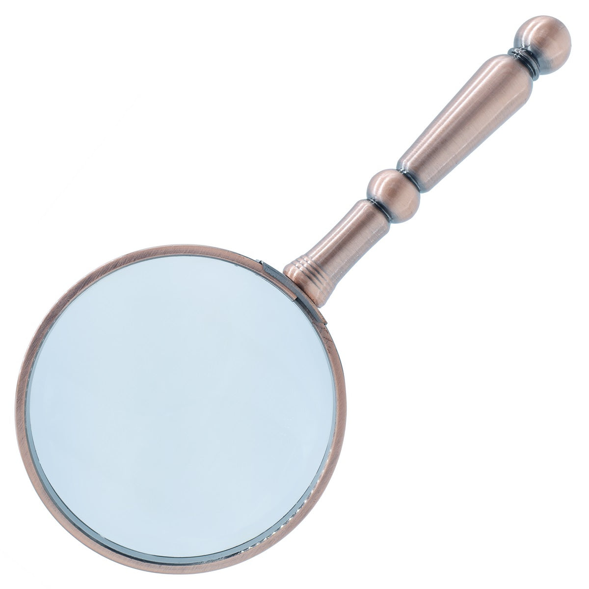 Copper 75mm Magnifying Glass - For Office Use, Students, Professionals, Personal Use, Corporate Gifting, Return Gift JAMGCR75MM
