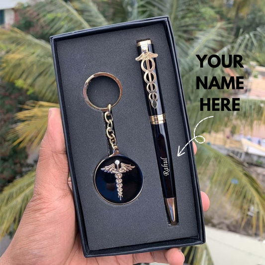 Personalized Pen And Keychain Combo For Doctors – Gift For Doctors