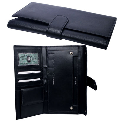 Black Leatherette Passport Holder - Gifts for Travelers, Travel Companies, Personal or Corporate Gifting