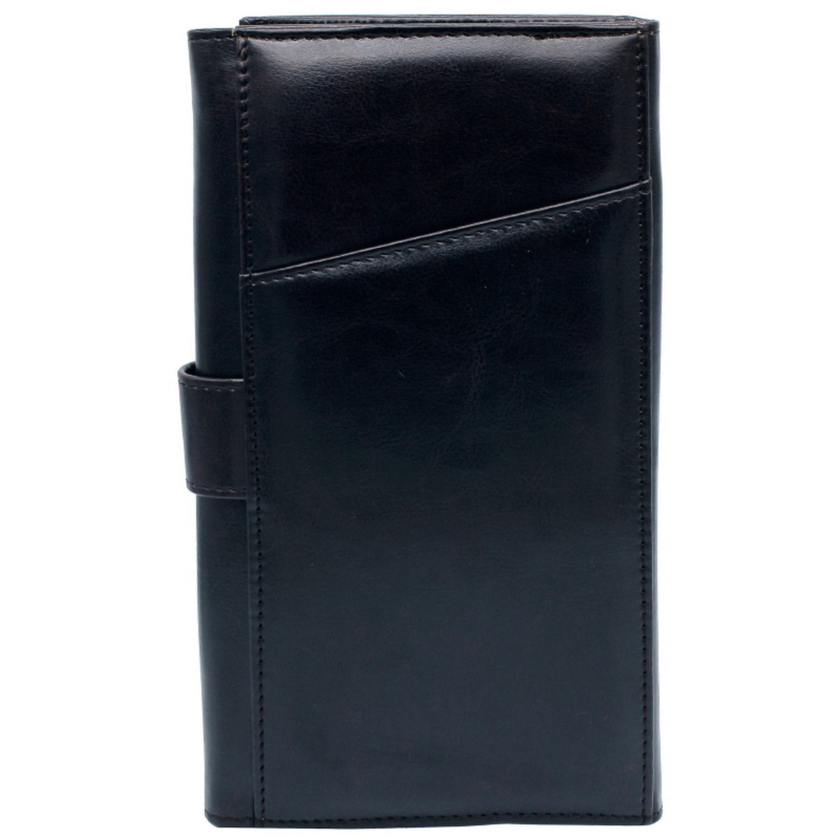 Brown Leatherette Passport Holder - Gifts for Travelers, Travel Companies, Personal or Corporate Gifting JAPH07BN