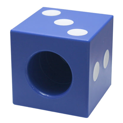 Blue Plastic Pen Stand cum Dice - For Corporate Gifting, Events Promotional Freebie, Office Use