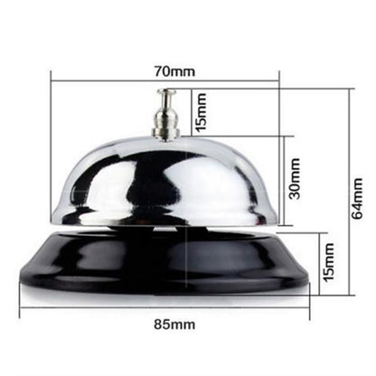 Round Office Call Bell - For Shops, Office Use, Corporate Gifting JAQJ125
