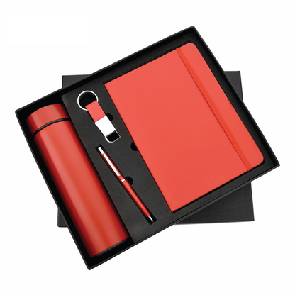4in1 Combo Gift Set A5 Notebook Diary, Cardholder, Pen and Keychain - For Employee Joining Kit, Corporate Gifting, Return Gift, Exhibition Freebies, Event Gifting JKSR203/204/206/207