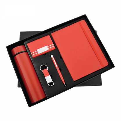 5in1 Combo Gift Set A5 Notebook Diary, Pen, Keychain, Bottle, and Cardholder - For Employee Joining Kit, Corporate Gifting, Return Gift, Exhibition Freebies, Event Gifting JKSR212/213/215/216