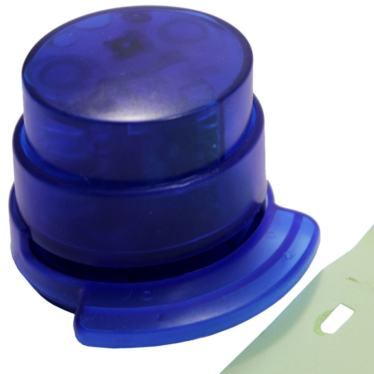 Blue Staple Free Stapler - For Shops, Schools, Corporates, Office Use JASTAPLE