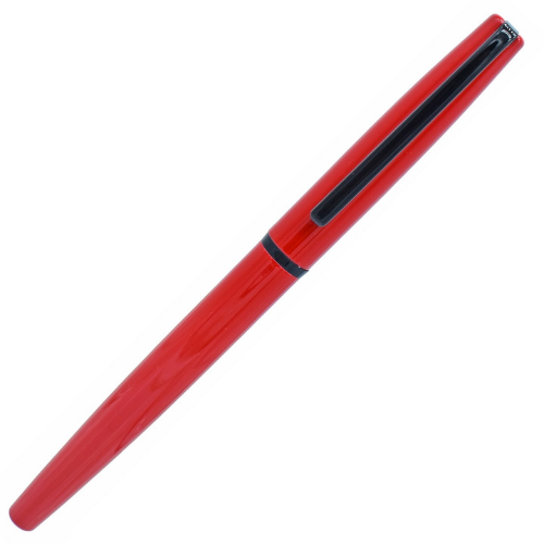 White, Black and Red Color Roller Ball Pen - For Office, College, Personal Use