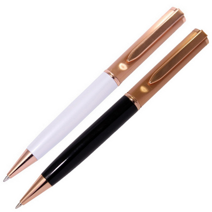 Wonderful Black & Copper Ball Pen - For Office, College, Personal Use - Allahabad