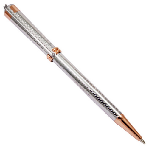 Unique Silver Ball Pen - For Office, College, Personal Use - Sangli