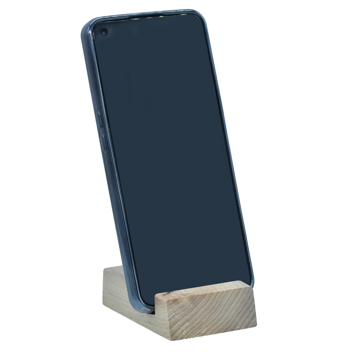 Wooden Mobile Phone Holder cum Stand - For Personal, Corporate Gifting, Return Gift, Event Gifting, Promotional Freebies JA