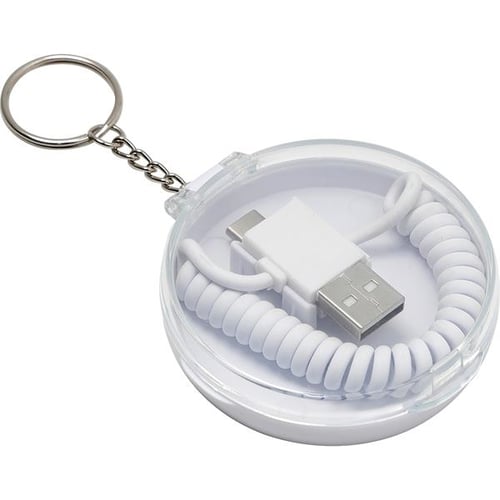 All in One Charging Cables with Case cum Keychain - For Office Use, Personal Use, or Corporate Gifting BGC82