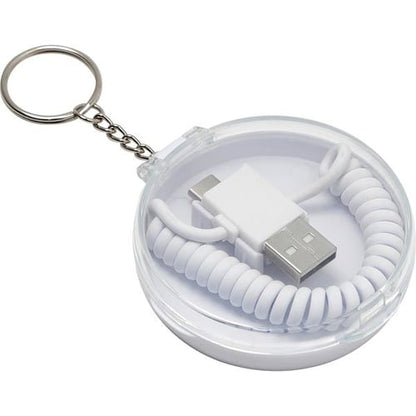 All in One Charging Cables with Case cum Keychain - For Office Use, Personal Use, or Corporate Gifting BGC82