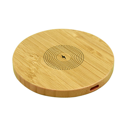 Personalized Enwood Wooden Wireless Charger - For Corporate Gifting, Event Gifting, Freebies, Promotions - EK10202
