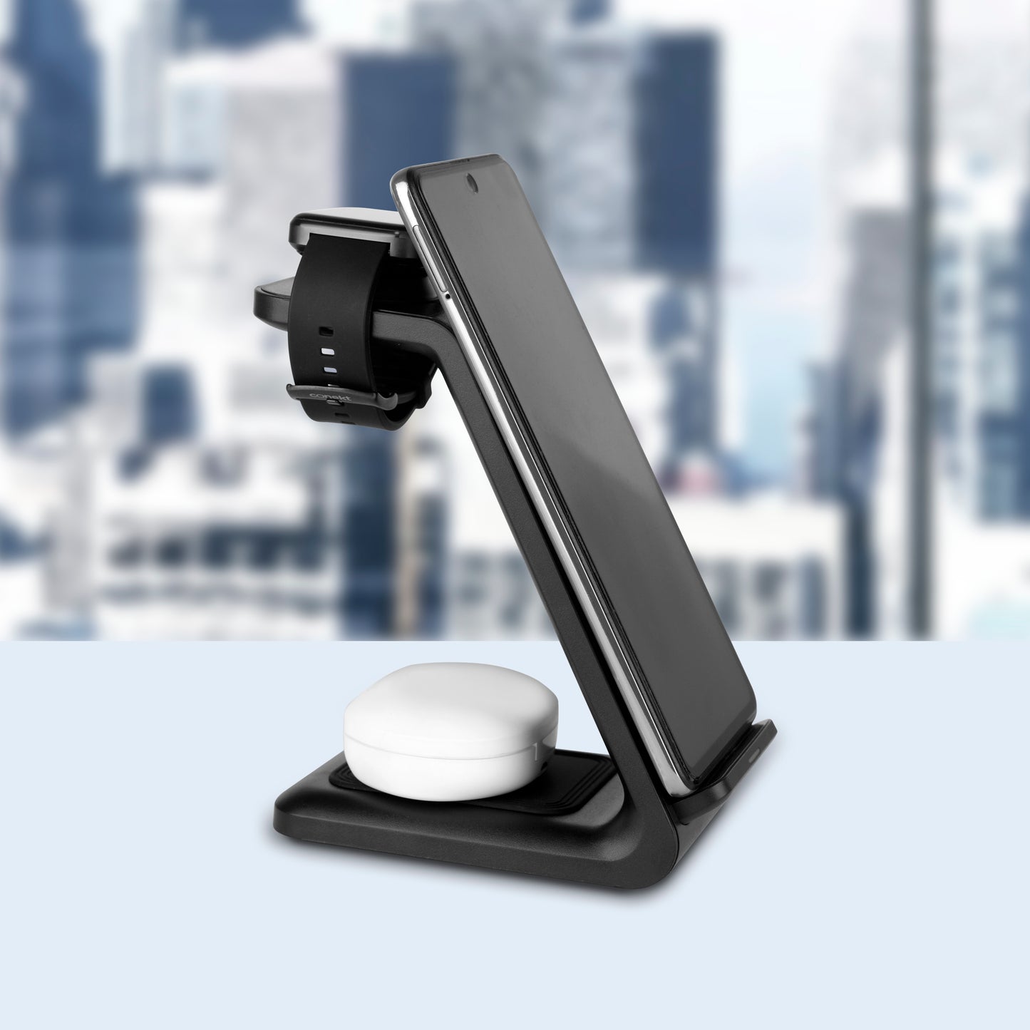 Personalized EnDock 3 in 1 wireless Charger - For Office Use, Personal Use, or Corporate Gifting HK1214
