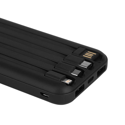 Personalized Black 10000mAh Power Bank - For Corporate Gifting, Event Gifting, Freebies, Promotions - EnWire HK10232