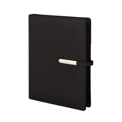 Personalized Black Power Bank Notebook Diary - For Office Use, Personal Use, Return Gift, or Corporate Gifting - DPBxxx5000mAh HKDPB