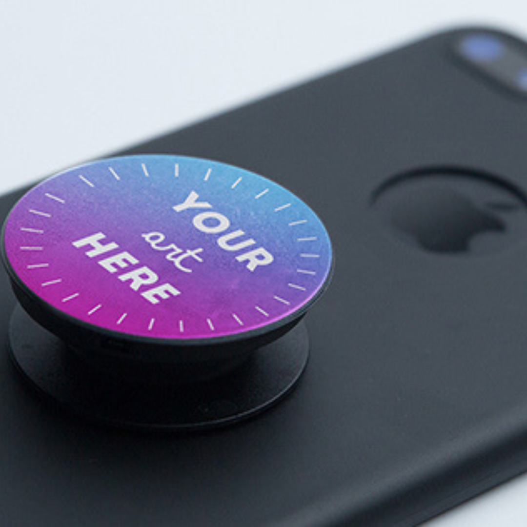 Black Personalized Pop Socket The Gifting Marketplace