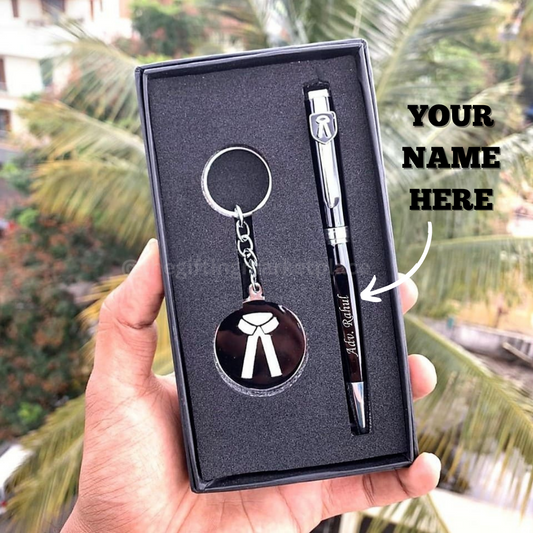 Personalized Pen And Keychain Combo For Advocate – Gift For Lawyers and Advocates The Gifting Marketplace