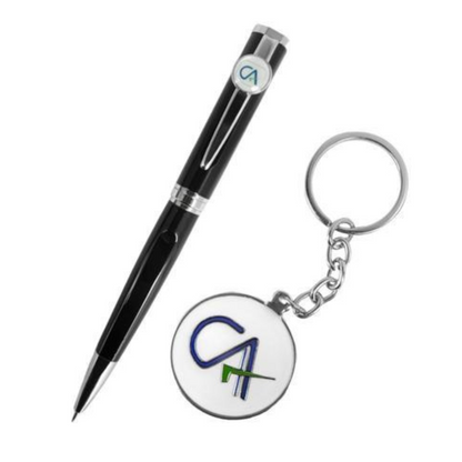 Personalized Pen And Keychain Combo For CA – Gift For Chartered Accountants The Gifting Marketplace